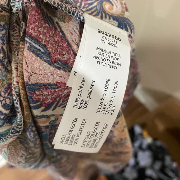 Black Tape colorful paisley maxi dress ~ Size XL ~ NWT - Picture 6 of 11